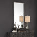 Gabelle Mirror Antiqued Metallic Silver-Mirrors/Pictures-Uttermost-Lighting Design Store