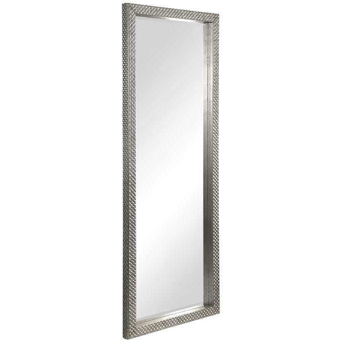 Cacelia Mirror Antiqued Metallic Silver-Mirrors/Pictures-Uttermost-Lighting Design Store