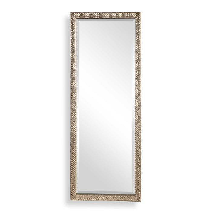 Cacelia Mirror Antiqued Metallic Silver-Mirrors/Pictures-Uttermost-Lighting Design Store
