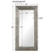 Maeona Mirror Metallic Silver-Mirrors/Pictures-Uttermost-Lighting Design Store