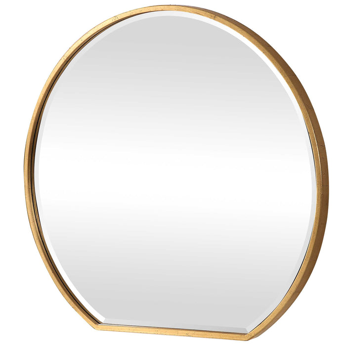 Cabell Mirror Metallic Gold Leaf-Mirrors/Pictures-Uttermost-Lighting Design Store