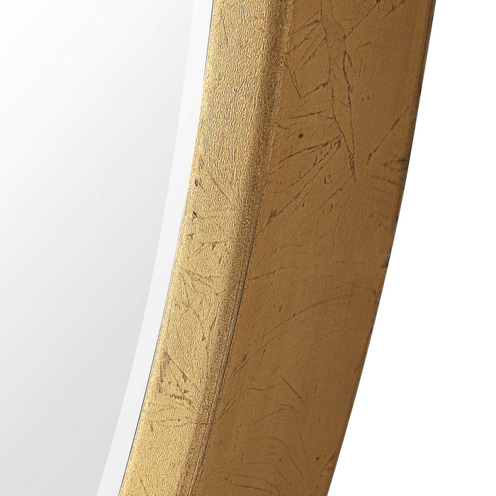 Cabell Mirror Metallic Gold Leaf-Mirrors/Pictures-Uttermost-Lighting Design Store