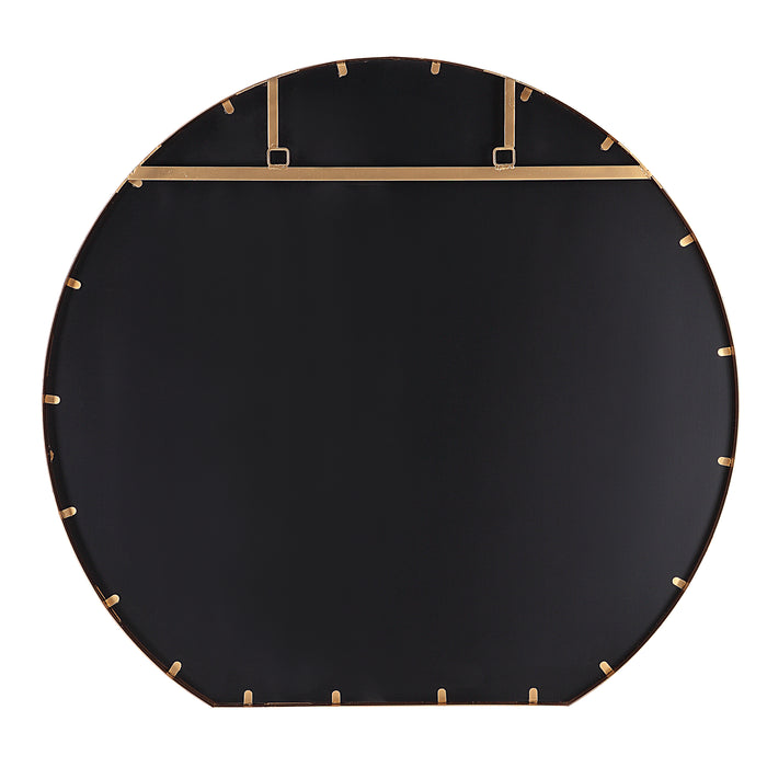 Cabell Mirror Metallic Gold Leaf-Mirrors/Pictures-Uttermost-Lighting Design Store