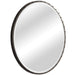 Benedo Mirror Rustic Black-Mirrors/Pictures-Uttermost-Lighting Design Store
