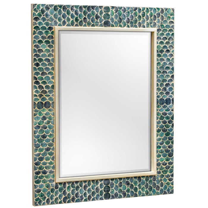 Makaria Mirror White-Mirrors/Pictures-Uttermost-Lighting Design Store