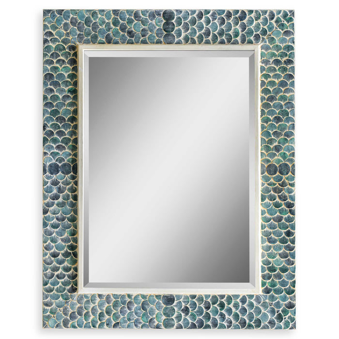 Makaria Mirror White-Mirrors/Pictures-Uttermost-Lighting Design Store