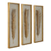 Palma Box Set/3 Gold Leaf-Mirrors/Pictures-Uttermost-Lighting Design Store