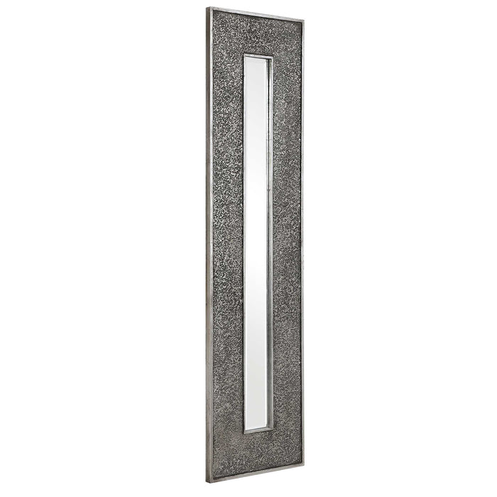 Bannon Mirror Metallic Silver Leaf-Mirrors/Pictures-Uttermost-Lighting Design Store