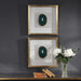 Keeva Shadow Box Gold Leaf-Mirrors/Pictures-Uttermost-Lighting Design Store