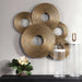 Ahmet Wall Decor Gold-Mirrors/Pictures-Uttermost-Lighting Design Store