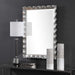 Haya Mirror Silver Leaf-Mirrors/Pictures-Uttermost-Lighting Design Store