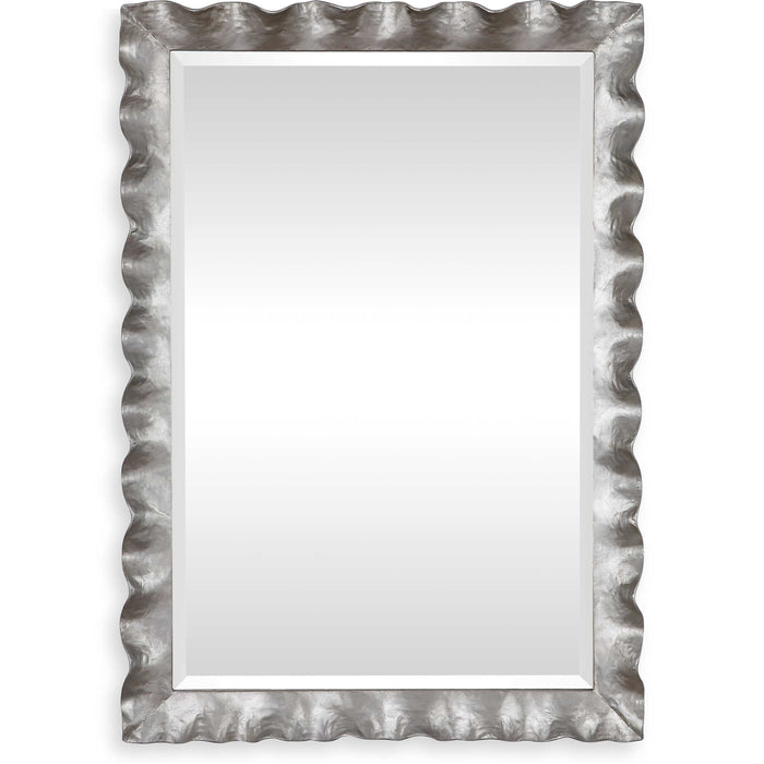 Haya Mirror Silver Leaf-Mirrors/Pictures-Uttermost-Lighting Design Store