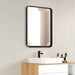 Croften Mirror Matte Black-Mirrors/Pictures-Uttermost-Lighting Design Store