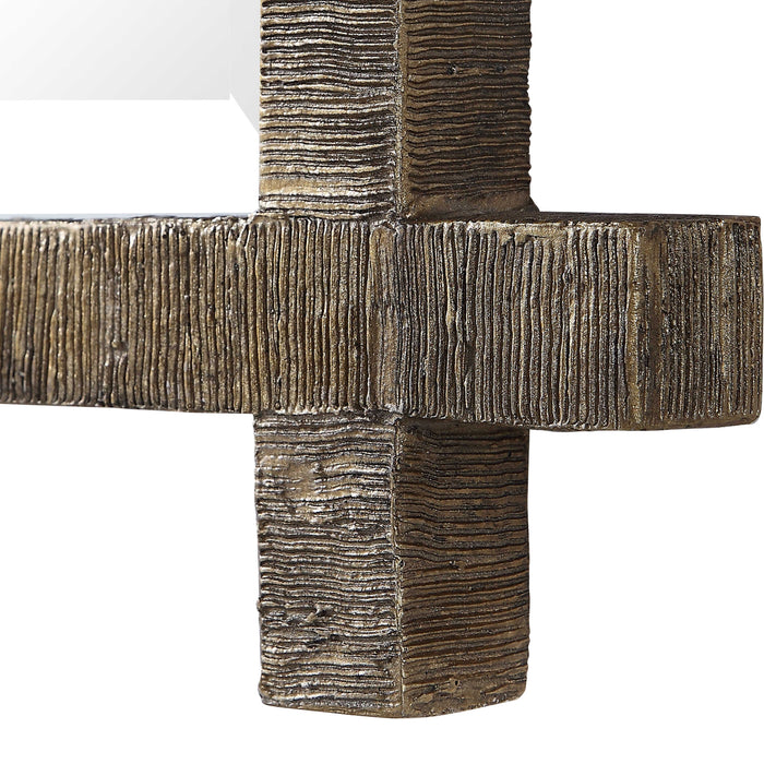 Abanu Wall Mirror Antique Gold-Mirrors/Pictures-Uttermost-Lighting Design Store