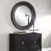 Frazier Mirror Dark Gray, Silver, Charcoal, And Rust-Mirrors/Pictures-Uttermost-Lighting Design Store