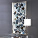 Kella Shadow Box Silver, Brown, Blue, And Green-Mirrors/Pictures-Uttermost-Lighting Design Store