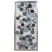 Kella Shadow Box Silver, Brown, Blue, And Green-Mirrors/Pictures-Uttermost-Lighting Design Store