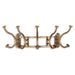 Starling Wall Mounted Coat Rack Antique Brass-Home Accents-Uttermost-Lighting Design Store
