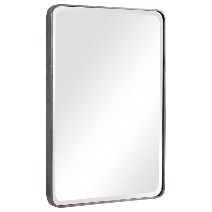 Aramis Mirror Silver-Mirrors/Pictures-Uttermost-Lighting Design Store