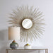 Golden Mirror Antiqued Gold Leaf-Mirrors/Pictures-Uttermost-Lighting Design Store