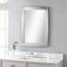 Haskill Mirror Brushed Nickel-Mirrors/Pictures-Uttermost-Lighting Design Store
