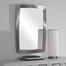 Haskill Mirror Brushed Nickel-Mirrors/Pictures-Uttermost-Lighting Design Store
