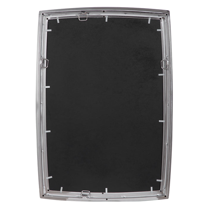 Haskill Mirror Brushed Nickel-Mirrors/Pictures-Uttermost-Lighting Design Store