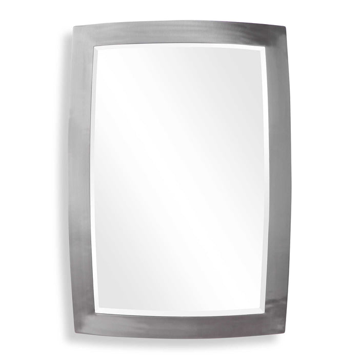 Haskill Mirror Brushed Nickel-Mirrors/Pictures-Uttermost-Lighting Design Store