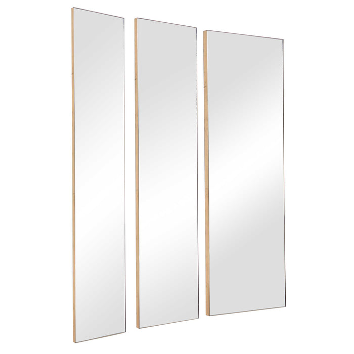 Rowling Mirror, Set Of 3 Gold-Mirrors/Pictures-Uttermost-Lighting Design Store