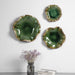 Abella Wall Decor, S/3 Green With Brown-Mirrors/Pictures-Uttermost-Lighting Design Store