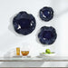 Abella Wall Decor, S/3 Cobalt Blue-Mirrors/Pictures-Uttermost-Lighting Design Store