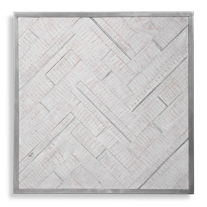 Redondo Wall Decor Brushed Silver-Mirrors/Pictures-Uttermost-Lighting Design Store