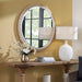 Carbet Mirror Banana Leaf And Matte White-Mirrors/Pictures-Uttermost-Lighting Design Store