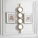 Button Mirror Gold Leaf-Mirrors/Pictures-Uttermost-Lighting Design Store