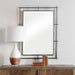 Ironworks Mirror Ebony-Mirrors/Pictures-Uttermost-Lighting Design Store