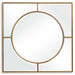 Stanford Mirror Brushed Gold-Mirrors/Pictures-Uttermost-Lighting Design Store