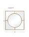 Stanford Mirror Brushed Gold-Mirrors/Pictures-Uttermost-Lighting Design Store