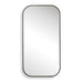 Taft Mirror Matte Black-Mirrors/Pictures-Uttermost-Lighting Design Store