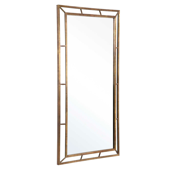Farrow Mirror Solid Iron-Mirrors/Pictures-Uttermost-Lighting Design Store