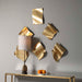 Fluttering Pages Wall Decor, S/6 Gold Leaf-Mirrors/Pictures-Uttermost-Lighting Design Store