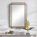 Amherst Mirror Brushed Gold With Silver Highlights-Mirrors/Pictures-Uttermost-Lighting Design Store