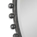 Taza Mirror Black With Silver Highlights-Mirrors/Pictures-Uttermost-Lighting Design Store