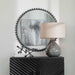 Taza Mirror Black With Silver Highlights-Mirrors/Pictures-Uttermost-Lighting Design Store