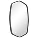 Duronia Mirror Satin Black-Mirrors/Pictures-Uttermost-Lighting Design Store