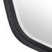 Duronia Mirror Satin Black-Mirrors/Pictures-Uttermost-Lighting Design Store