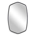 Duronia Mirror Satin Black-Mirrors/Pictures-Uttermost-Lighting Design Store