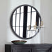 Dandridge Mirror Matte Black-Mirrors/Pictures-Uttermost-Lighting Design Store