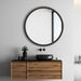 Dandridge Mirror Matte Black-Mirrors/Pictures-Uttermost-Lighting Design Store