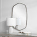 Duronia Mirror Brushed Silver-Mirrors/Pictures-Uttermost-Lighting Design Store