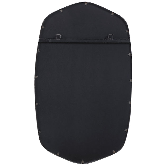 Duronia Mirror Brushed Silver-Mirrors/Pictures-Uttermost-Lighting Design Store